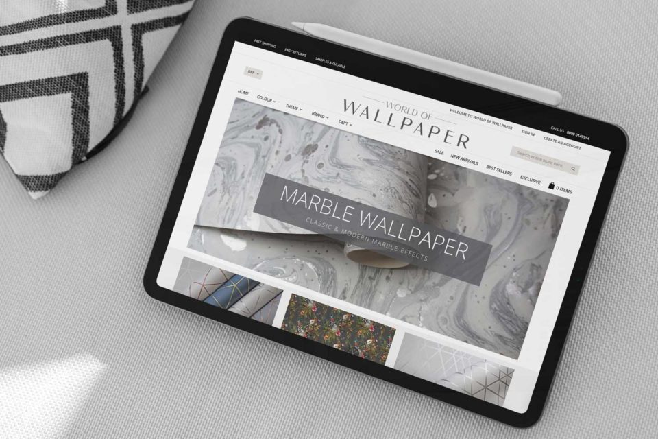World Of Wallpaper - Ecommerce Website Design Marlow