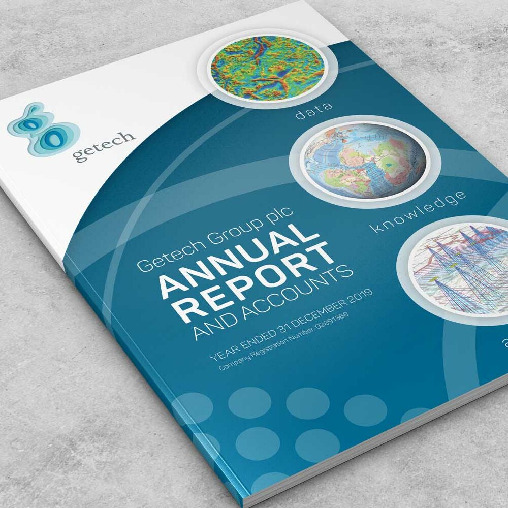Getech - Annual Report Design
