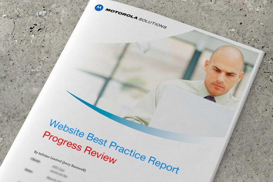 Motorola Solutions - Website Best Practice Report